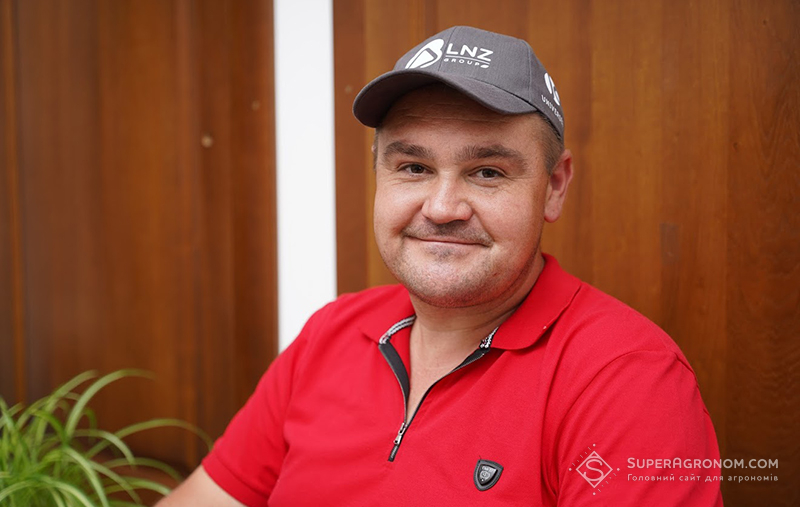 Тарас Заїка, керівник і агроном ФГ «ТОП-Агро»